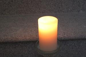 Natural pure Beeswax Pillar Candle
