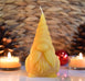 "Wilter" Natural Beeswax Gnome Candle