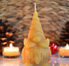 "Honeywick" Natural Beeswax Gnome Candle