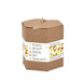 Packaged 3 Inch Natural Beeswax Pillar Candle