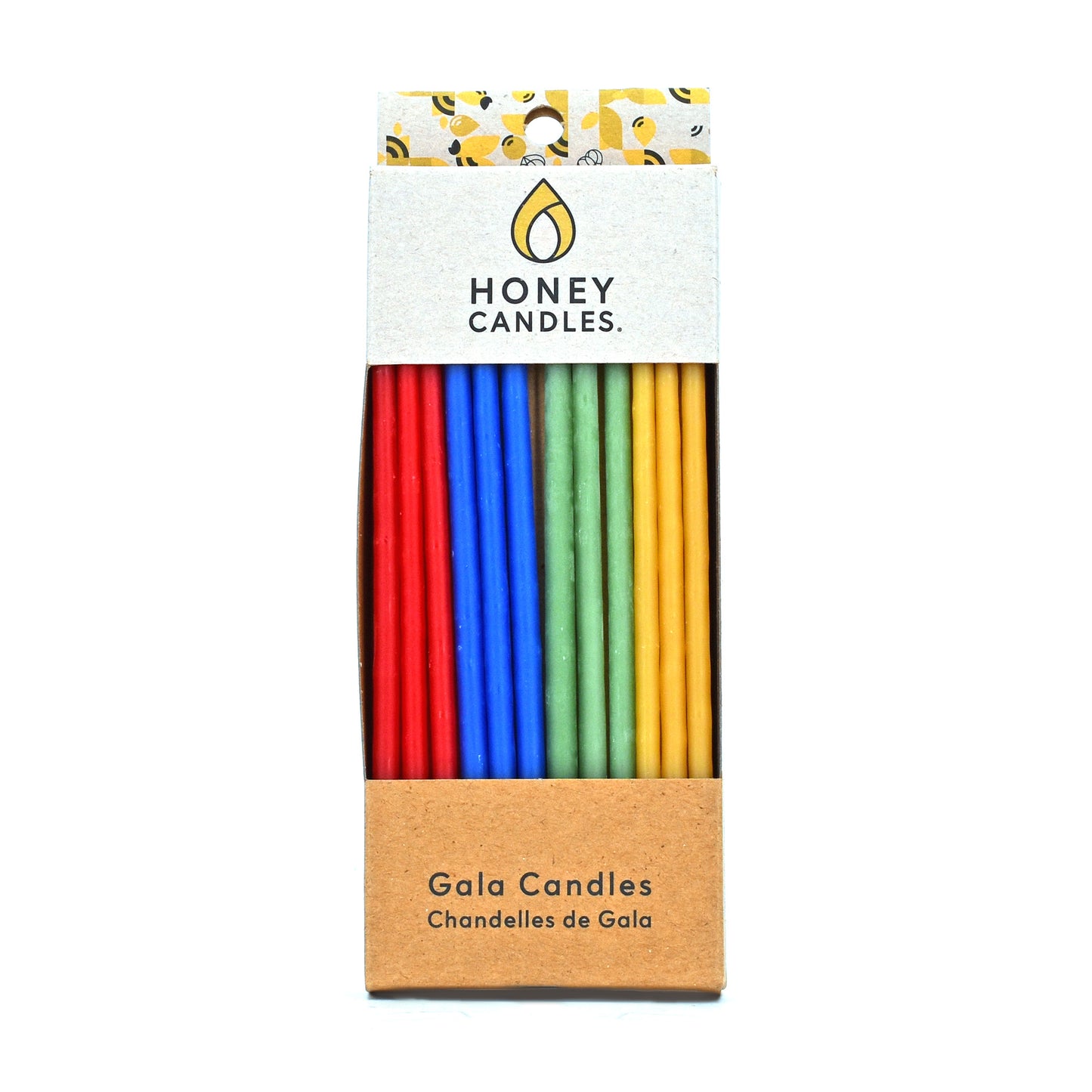 Beeswax Gala Candles - Royal