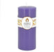 Round Spring Crocus Beeswax Pillar Candle