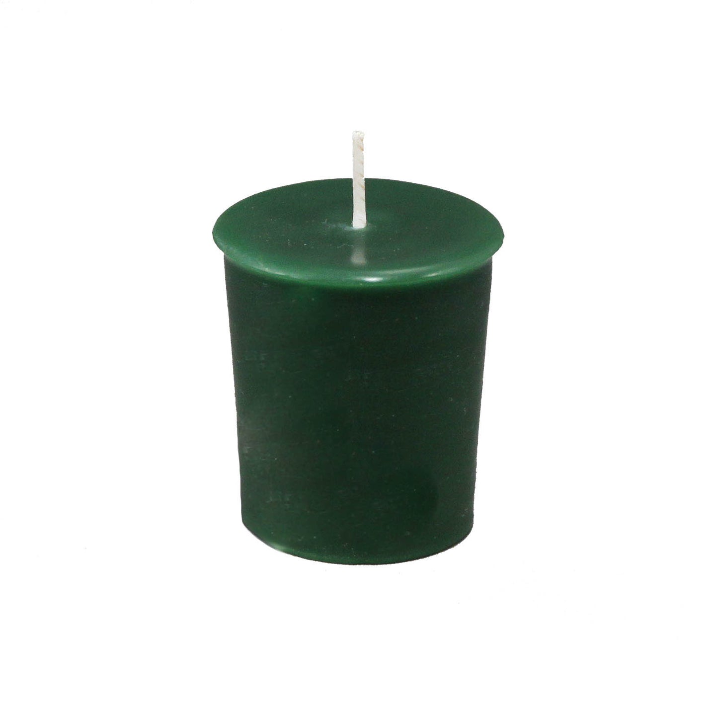 Forest Green Beeswax Votive Candle