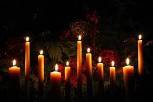 4 Beeswax Candle Sticks Made by Honey Candles