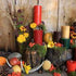 Beeswax Candles Colored With Enviro-dye