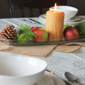 Beeswax Candles for your Thanksgiving Table