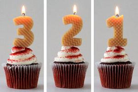 Beeswax Number Candles are Here!
