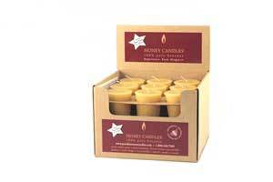 Bulk Beeswax Honey Candles to Lighten your Footprint