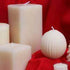 Christmas White Beeswax Candles