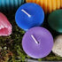 Colored Pure Beeswax Candles - Light Purple
