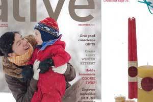 Honey Candles is Featured in 2012 Gift Guide of Alive Magazine