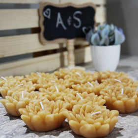 Beeswax Candles for your Wedding Day