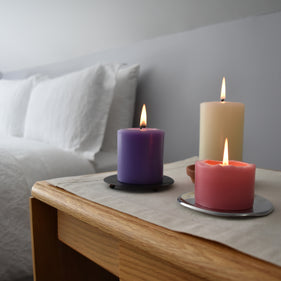 The Right Way to Burn a Beeswax Pillar Candle