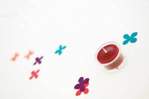 June is wedding candle month