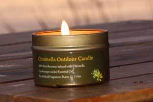 Natural Pure Citronella Outdoor Candle
