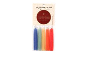 New Honey Candles® Beeswax Birthday Candle Colors