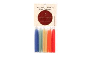 New Honey Candles® Beeswax Birthday Candle Colors