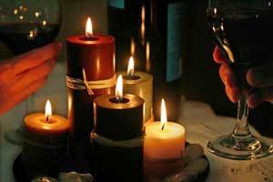 Perfect Pairing - Fine BC Wine and Canadian Beeswax Candles