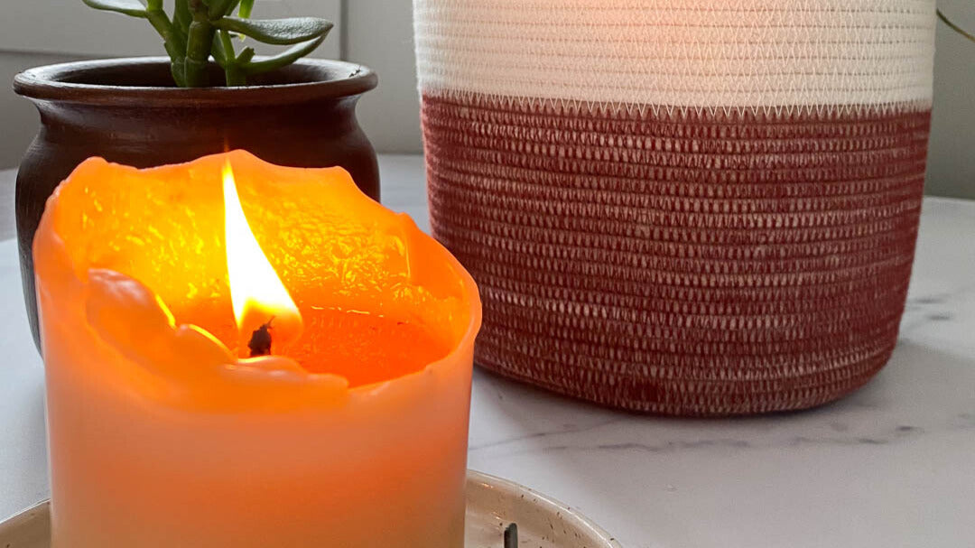 How to Burn a Pillar Candle - 3 Mistakes you might be making