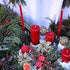 Red Beeswax Candles for Christmas
