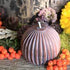 Tasteful Beeswax Candles - Fluted Spheres