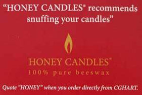 The Best 'Snuffer' for Your Beeswax Candlestick