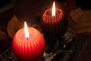 Warm Your Autumn Evenings with Beeswax Candles