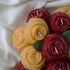 Wedding Candles - Natural Beeswax Rose Candles