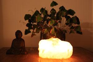 Himalayan Salt Lamps and Beeswax Candles - Double the Benefits