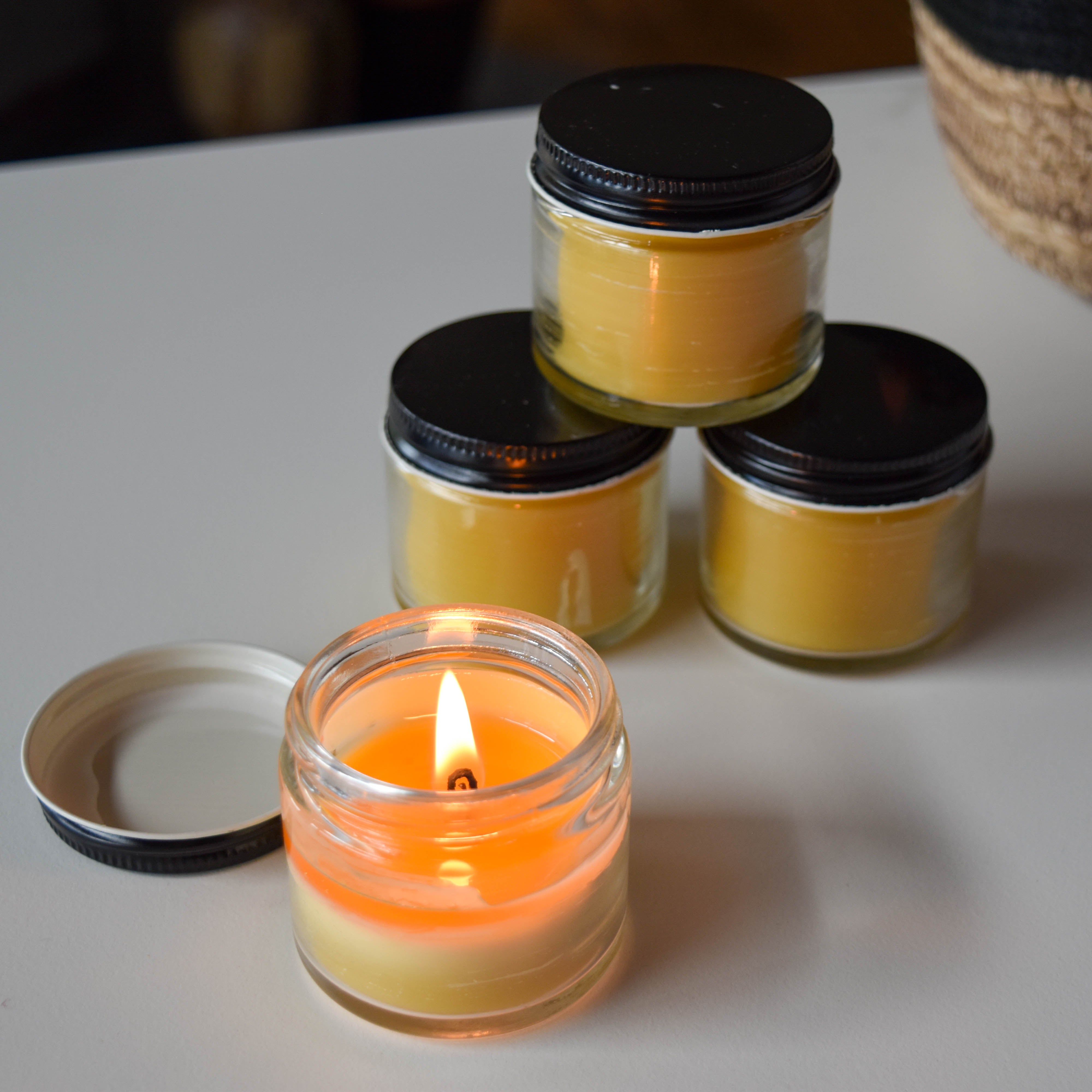 Easiest DIY Beeswax Candle – Honey Candles Canada