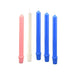 Blue Beeswax Advent Candle