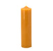 6 Inch Natural Beeswax Column Candle
