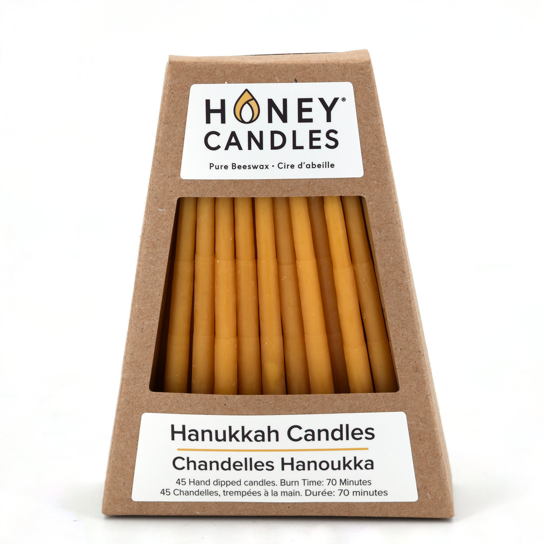 Hanukkah & Church Beeswax Candles Honey Candles Canada