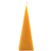 Natural Beeswax Pyramid Candle