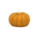 Small Natural Beeswax Pumpkin Candle