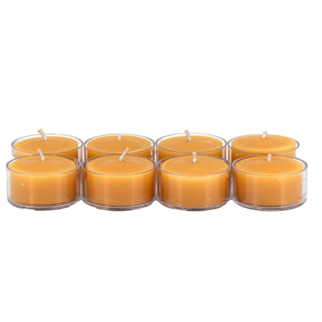 Roll of 8 Natural Beeswax Tealight Candles