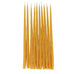 10 Pack of 8 Inch Natural Beeswax Thin Tapers