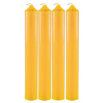 6 Inch Natural Beeswax Tube Candle