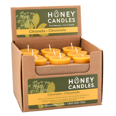 Citronella Beeswax Votive Candle