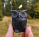 Black Beeswax Owl Candle