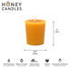 3 Pack of Rosemary Mint Beeswax Votive Candles