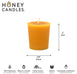 3 Pack of Citronella Beeswax Votive Candles