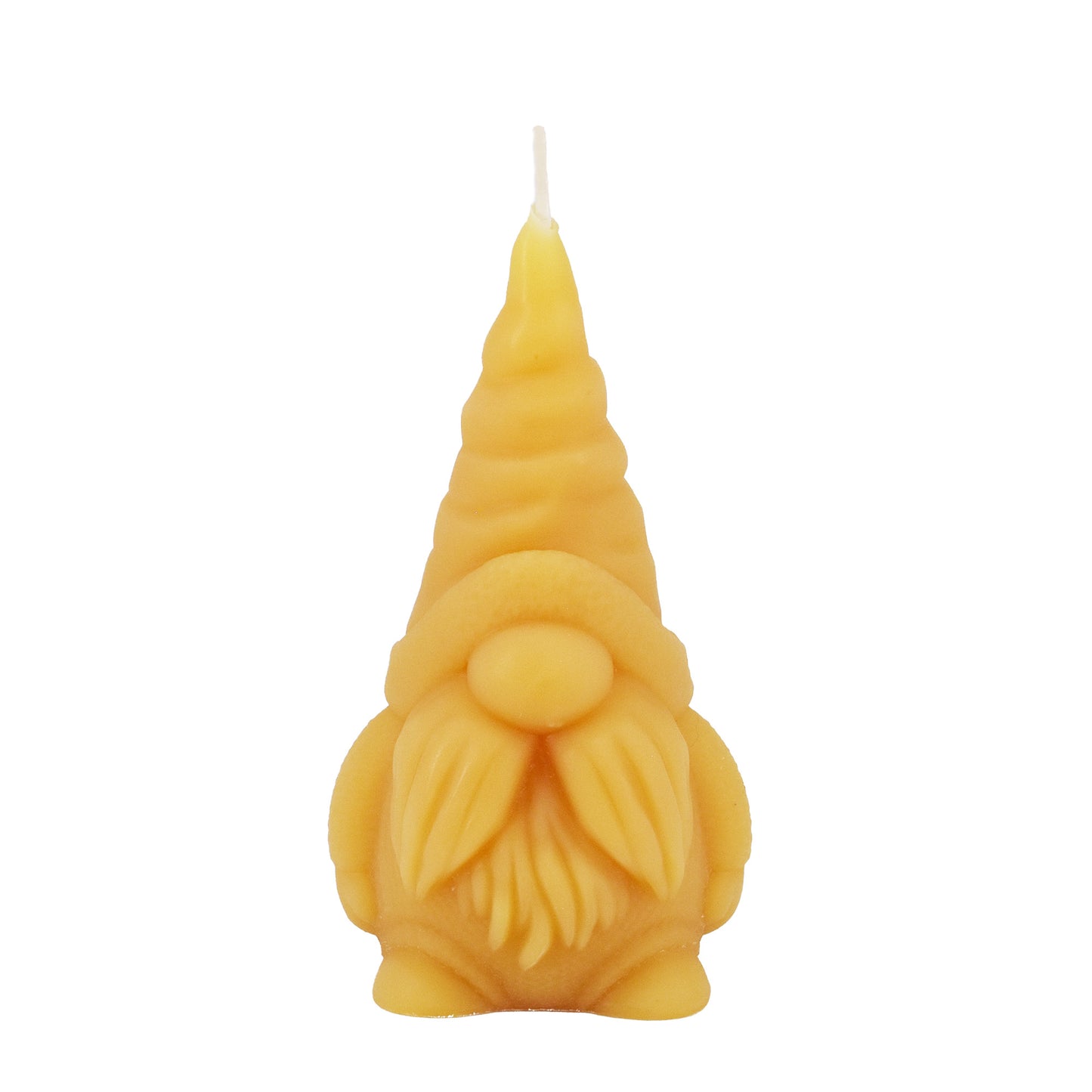 "Wilter" Natural Beeswax Gnome Candle