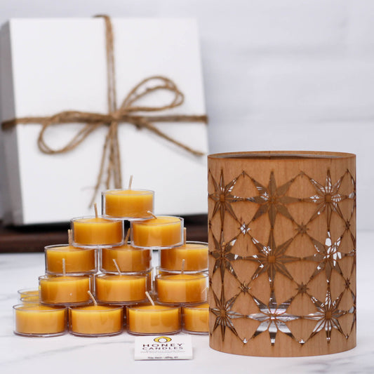 Lantern Cozies x Honey Candles Star Gift Set