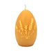 Natural Beeswax Lavender Egg Candle