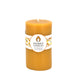 Round Natural Beeswax Pillar Candle