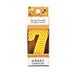 Number 7 Natural Beeswax Party Candle