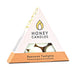 Triangle 6 Pack of Pearl Beeswax Tealight Candles