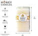 Square Pearl Beeswax Pillar Candle