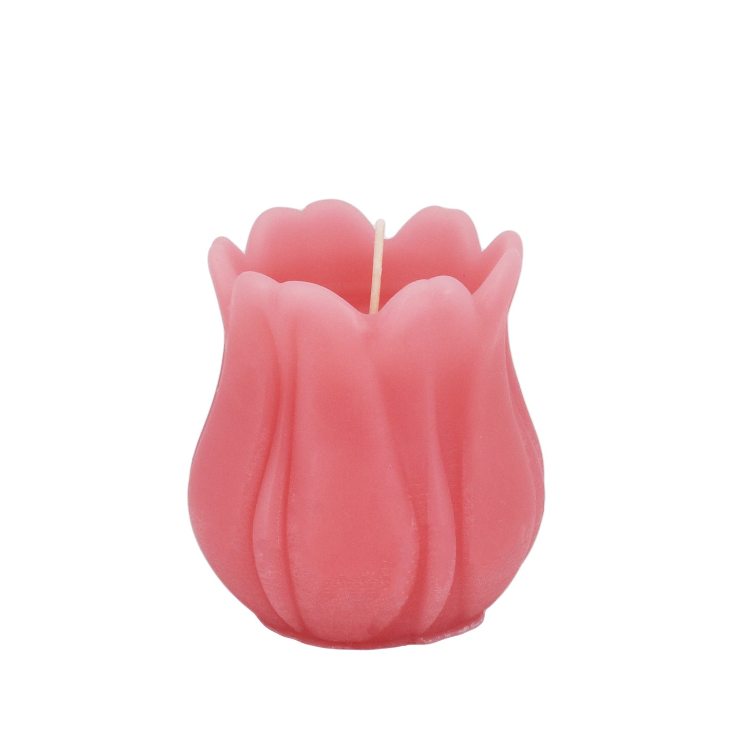 Pink Beeswax Tulip Candle